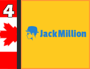 Jack Million 100% Match up to $1500