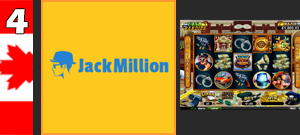 Jack Million 100% Match up to $1500